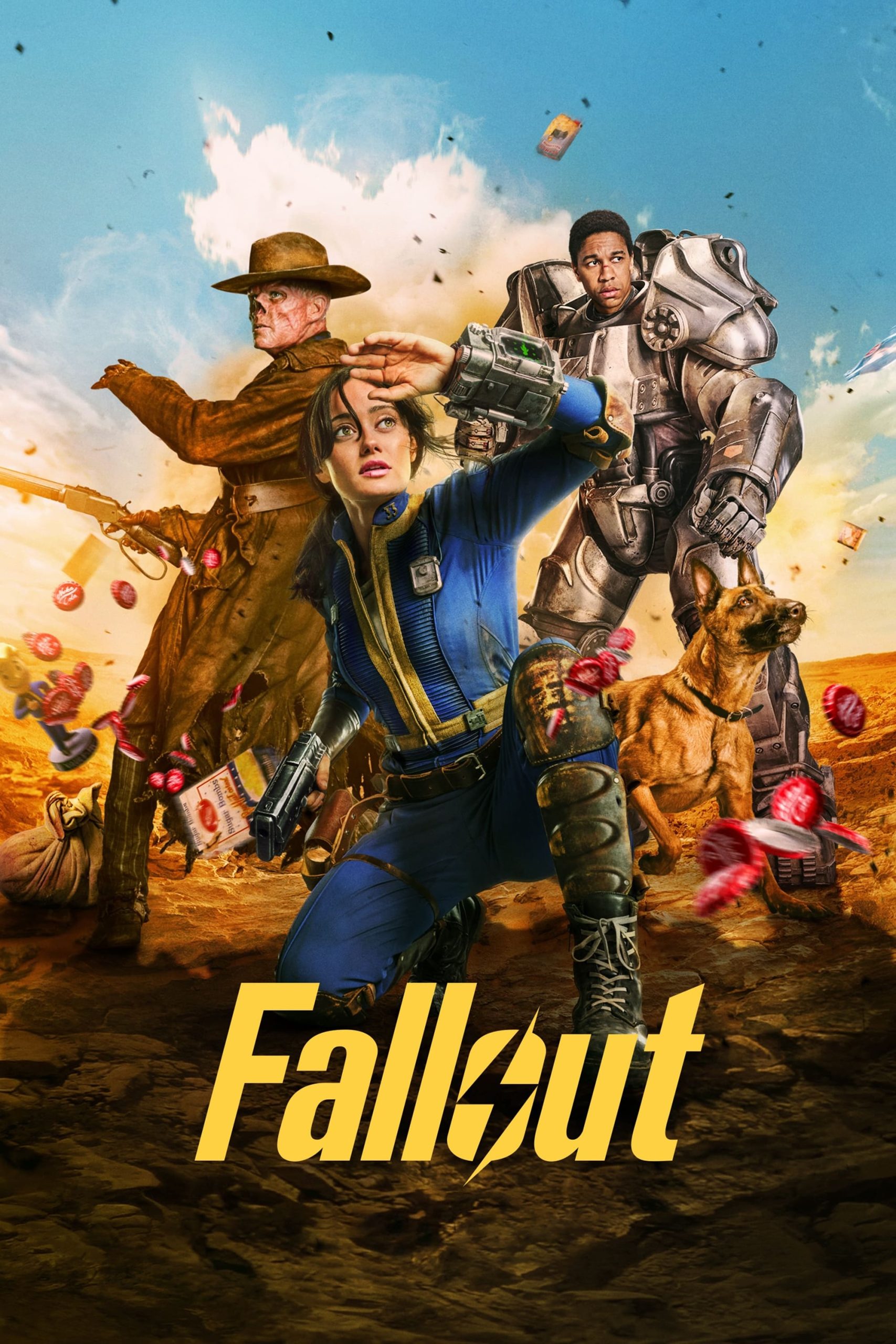 Cartel promocional de la película "fallout"